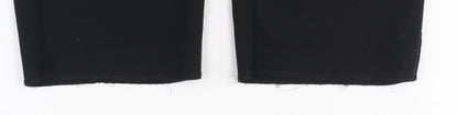 Womens UK Size 14 Savida Regular Fit Business Casual Workwear Black Trousers