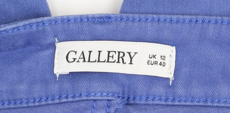 Womens UK Size 12 Gallery Slim Fit Skinny Blue Jeans