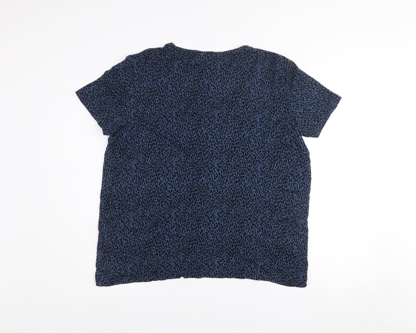 Womens UK Size XL b.young Blue Basic T-Shirt