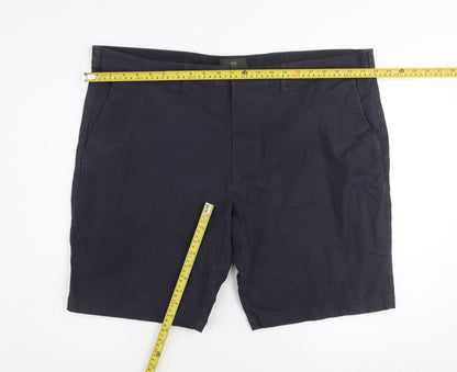 Marks and Spencer Men’s Blue Chino Shorts Size 44 Regular Fit