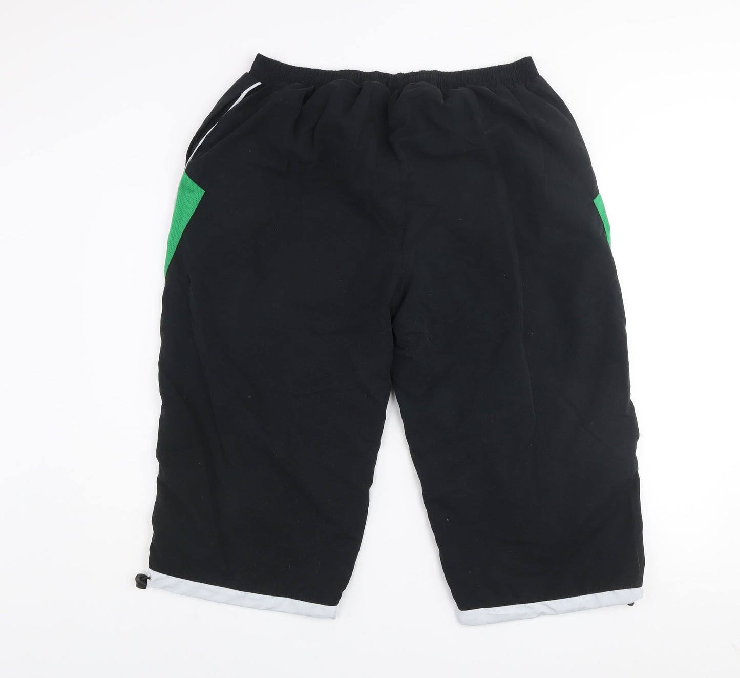 Celtic FC Men's Black XL Athletic Shorts 100% Polyester Football Training