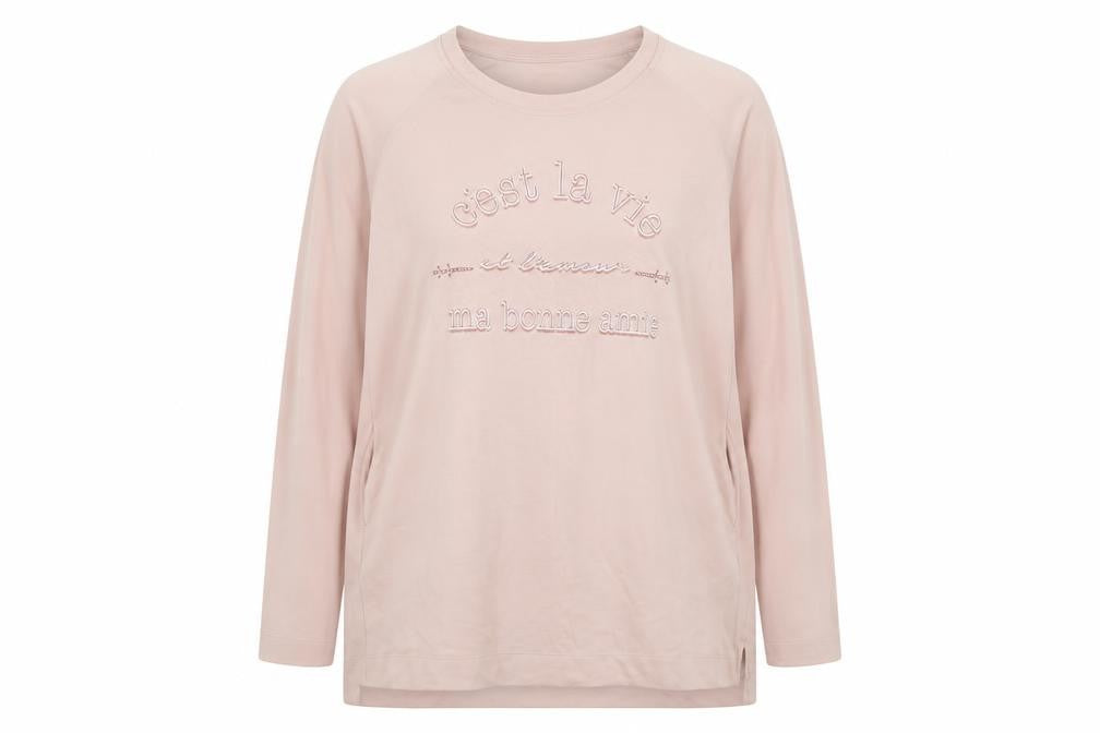 Womens UK Size 22 Debenhams Pink Pullover Sweatshirt