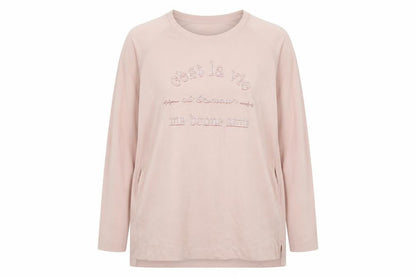 Womens UK Size 22 Debenhams Pink Pullover Sweatshirt