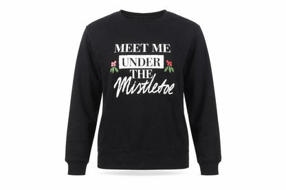 Womens UK Size XS H&M Black Pullover Sweatshirt