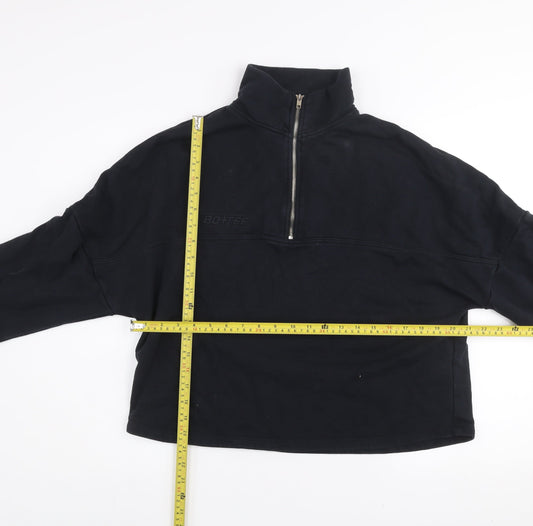 Womens UK Size M Bo+Tee Black Pullover Sweatshirt