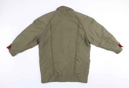 Womens UK Size 10 Rossetti Green Quilted Coat