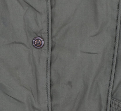 Womens UK Size 10 Rossetti Green Quilted Coat