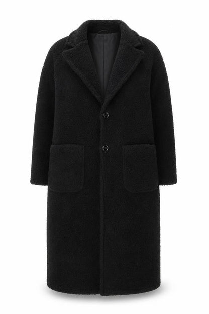 Womens UK Size M Another Influence Black Overcoat