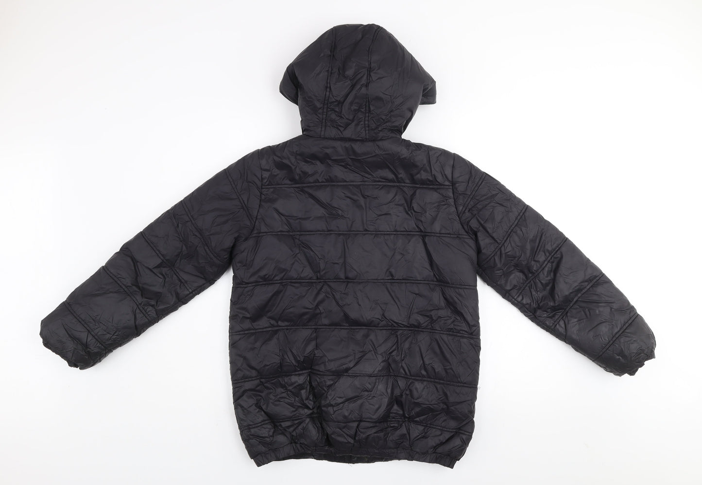 Boys UK Size 11-12 Years Firetrap Black Puffer Jacket