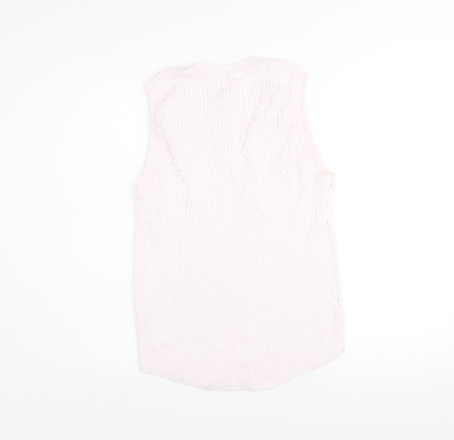 Gallery Women’s Ivory Sleeveless Knit Vest Jumper XL