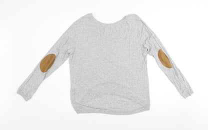 Womens UK Size 12 Zara Grey Pullover Jumper