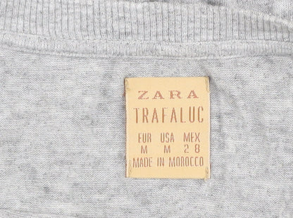 Womens UK Size 12 Zara Grey Pullover Jumper