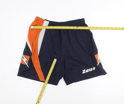 Mens UK Size S Zeus Regular Fit Athletic Shorts
