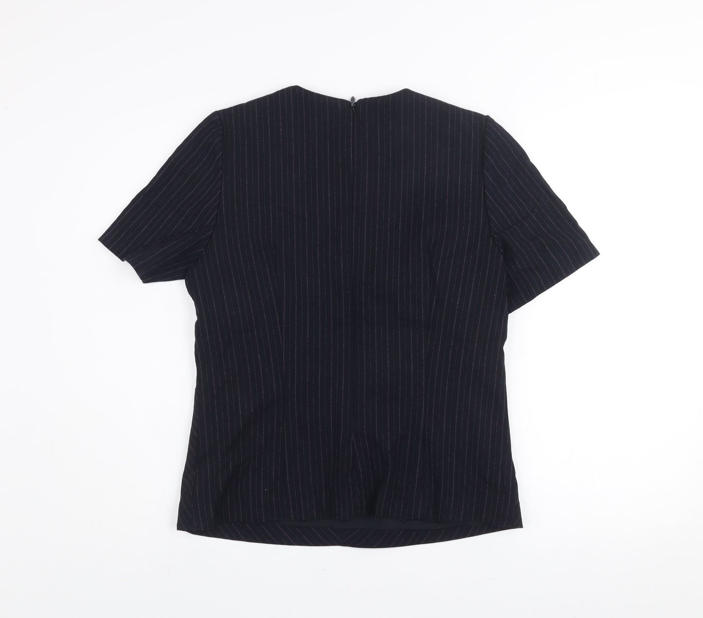 Womens UK Size 12 NEXT Black Basic Blouse