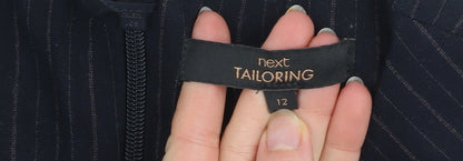 Womens UK Size 12 NEXT Black Basic Blouse