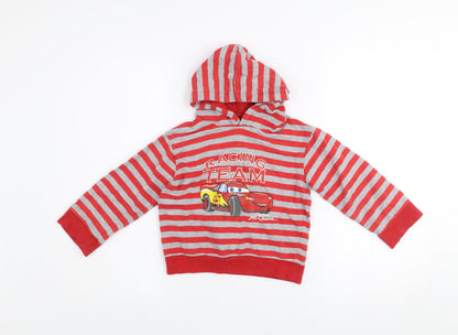 Boys UK Size 3-4 Years Dunnes Red Pullover Hoodie