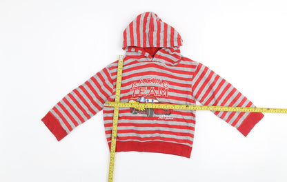 Boys UK Size 3-4 Years Dunnes Red Pullover Hoodie