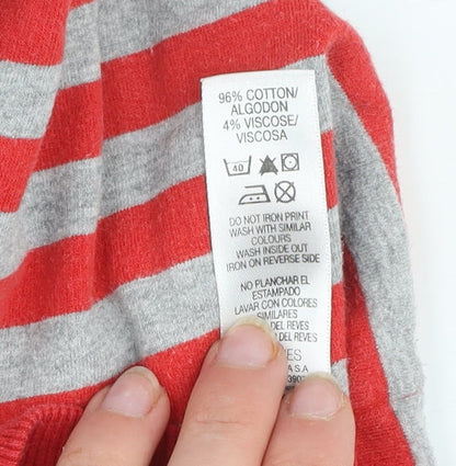 Boys UK Size 3-4 Years Dunnes Red Pullover Hoodie