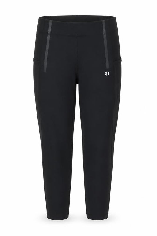 Womens UK Size M Sports Illustrated Slim Fit Ankle Black Leggings