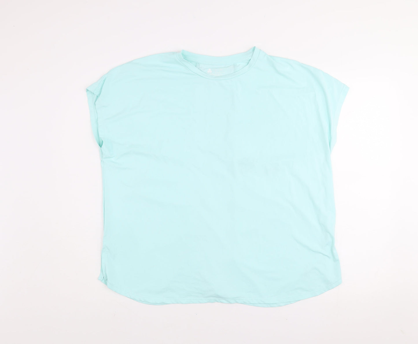 Womens UK Size L Dunnes Stores Blue Gym & Training T-Shirt