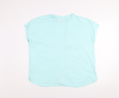 Womens UK Size L Dunnes Stores Blue Gym & Training T-Shirt