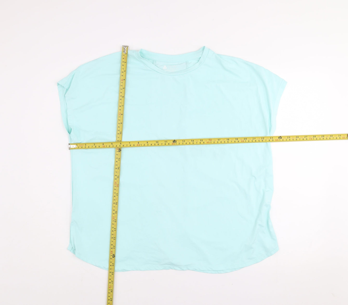 Womens UK Size L Dunnes Stores Blue Gym & Training T-Shirt