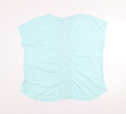 Womens UK Size L Dunnes Stores Blue Gym & Training T-Shirt