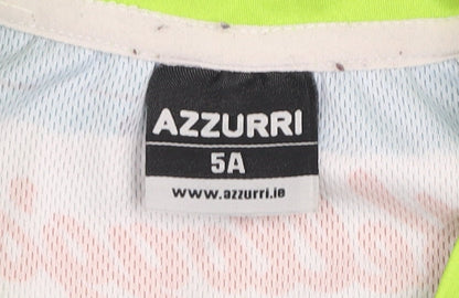 Azzurri Boys Multicoloured Graphic Sports T-Shirt 5 Years Quick Dry
