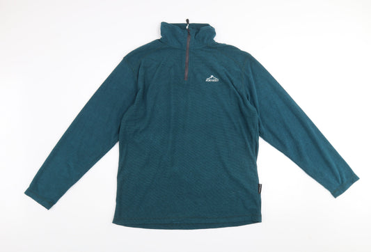 Mens UK Size L Portwest Green Pullover Sweatshirt