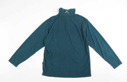 Mens UK Size L Portwest Green Pullover Sweatshirt
