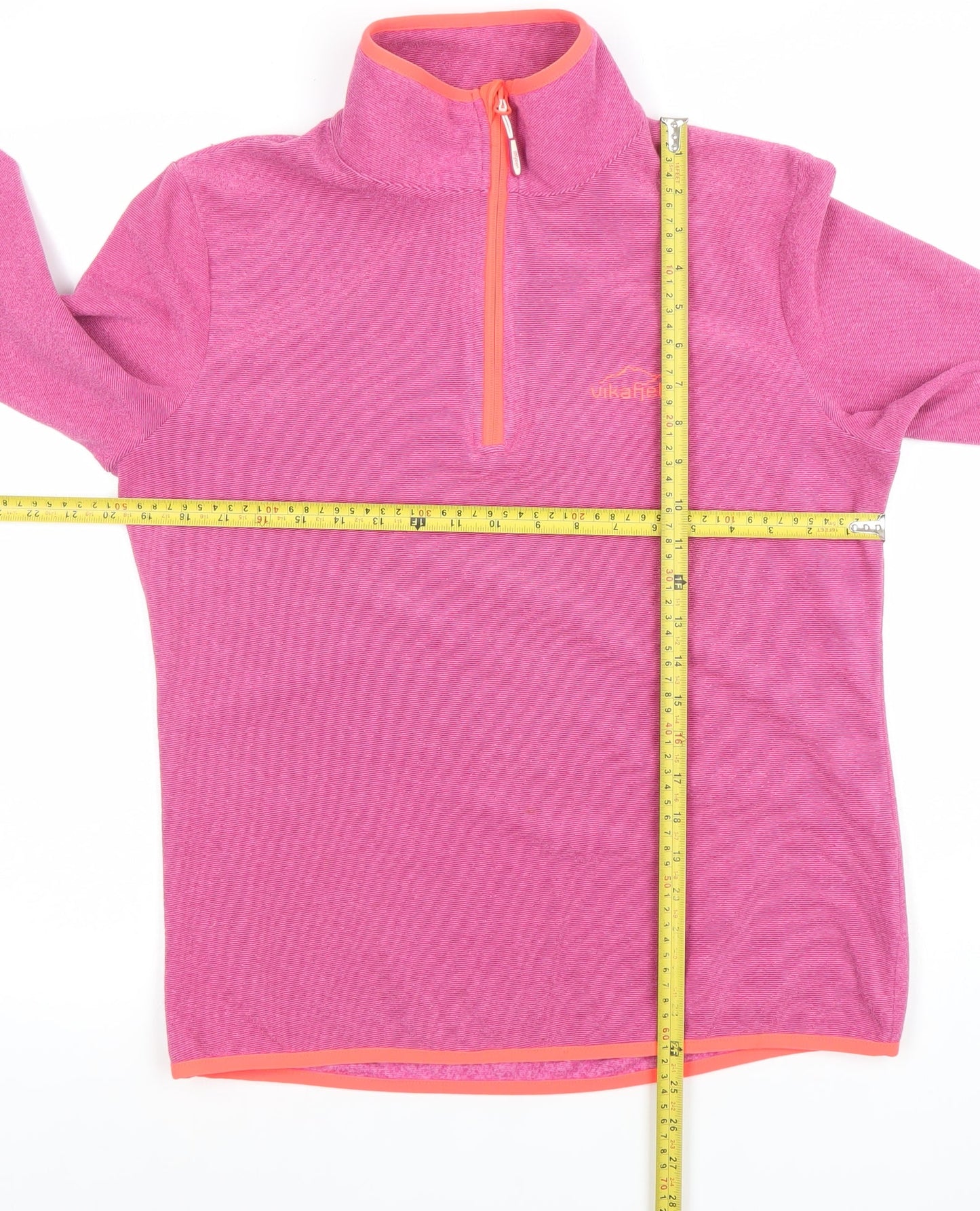 Womens UK Size L Vikafell Pink Pullover Sweatshirt