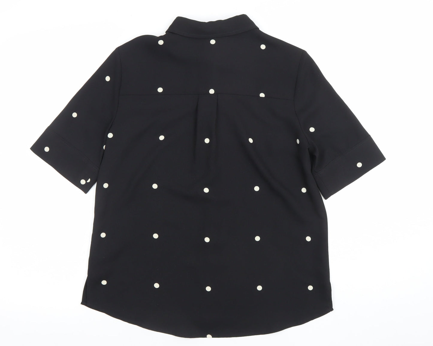 Womens UK Size 10 NEXT Black Basic Blouse