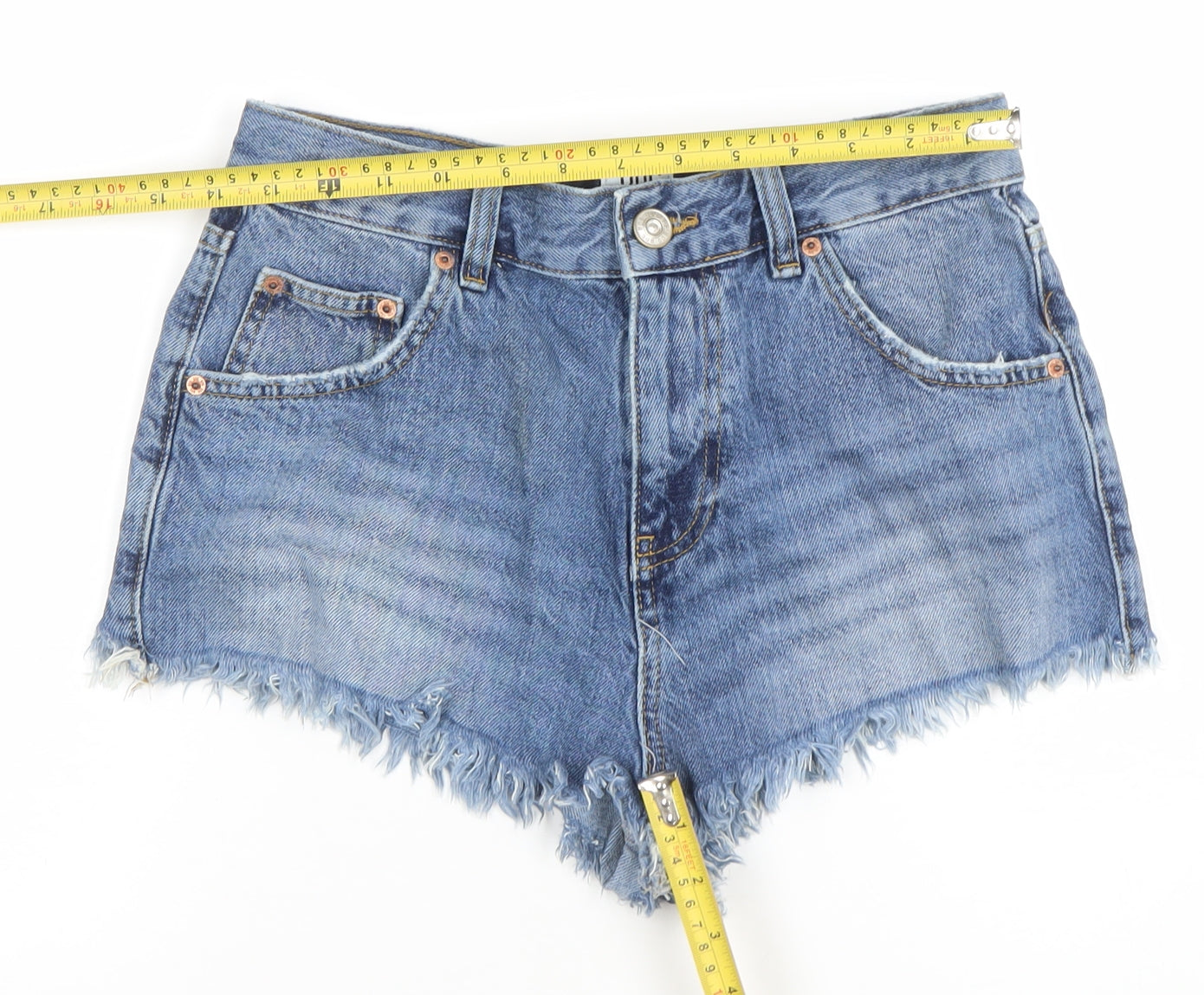 Womens UK Size 8 BDG Regular Fit Cut-Off Shorts