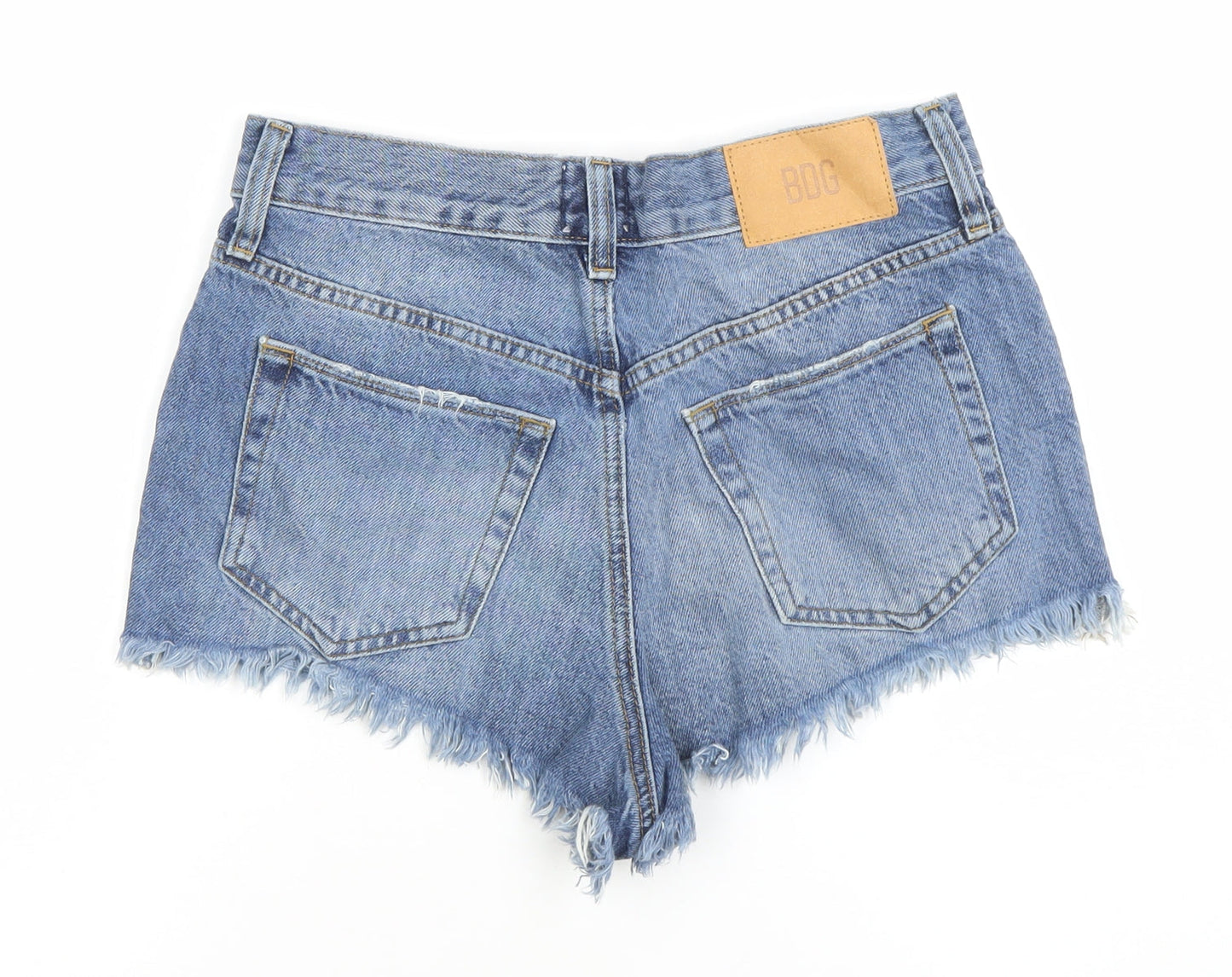Womens UK Size 8 BDG Regular Fit Cut-Off Shorts