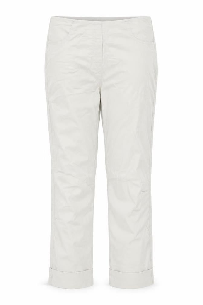 Womens UK Size 10 Stehmann Slim Fit Chino Beige Trousers