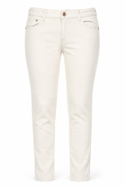 Womens UK Size 12 Denim Co. Slim Fit Jegging Beige Trousers