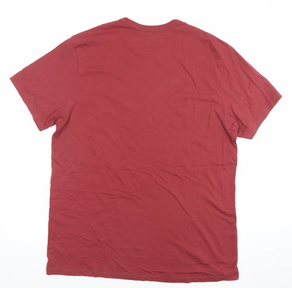 ’47 Men’s Red Boston College Eagles XL Cotton Graphic T-Shirt