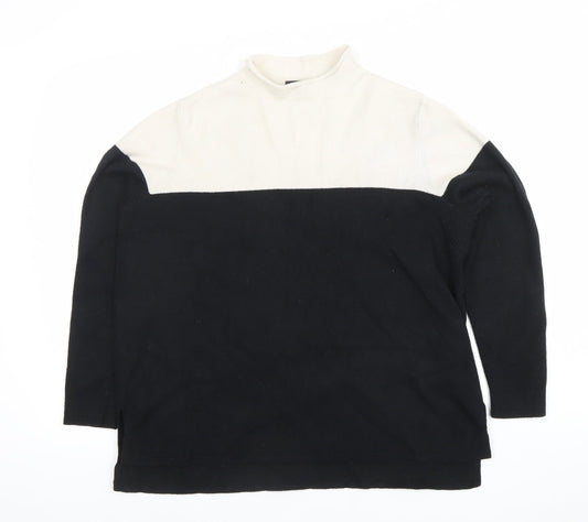 Womens UK Size 18 Marks and Spencer Black Pullover Jumper