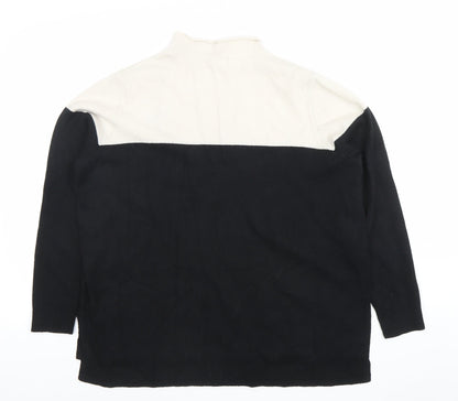Womens UK Size 18 Marks and Spencer Black Pullover Jumper