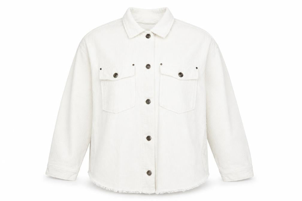 Womens UK Size 12 Zara White Basic Jacket
