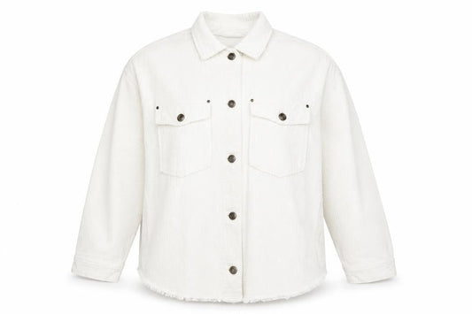 Womens UK Size 12 Zara White Basic Jacket