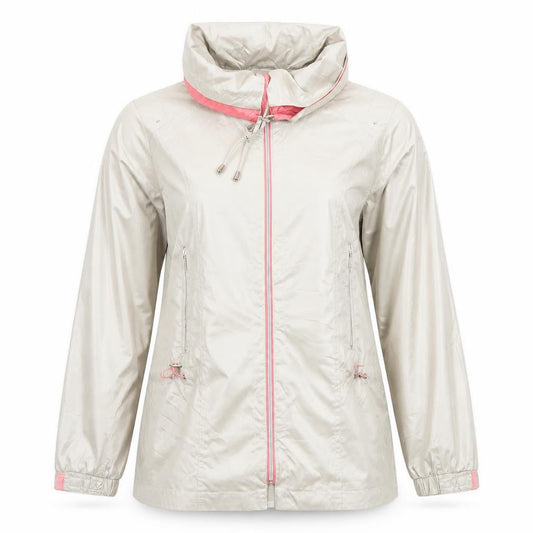 Womens UK Size L FRANZTEX Beige Rain Coat