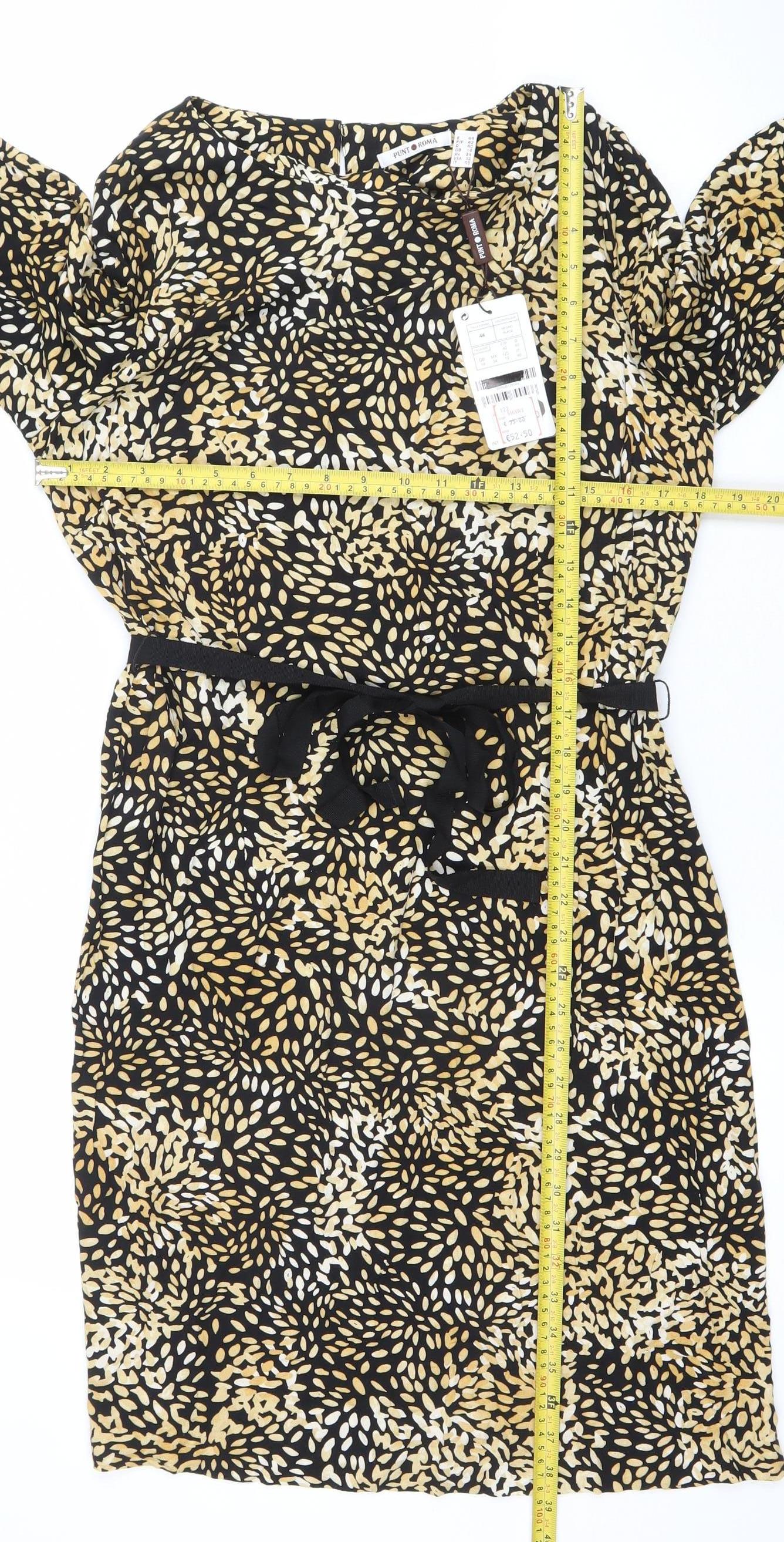 Womens UK Size L Punt Roma Wrap Dress