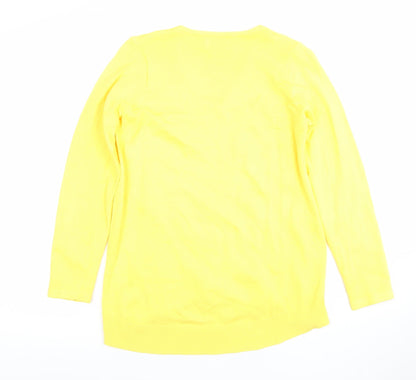 Womens UK Size S Savida Yellow Basic Blouse