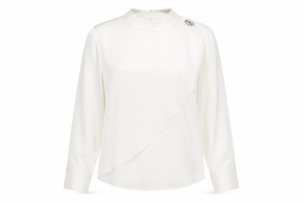 Womens UK Size 10 SAVIDA White Camisole Blouse