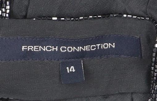 Womens UK Size 14 French Connection Bubble Hem Dress