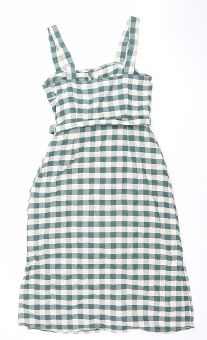Womens UK Size 8 MNG Pinafore/Dungaree Dress