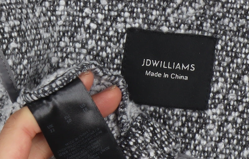Womens UK Size 22 JD Williams Grey Blazer