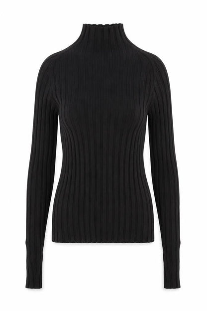 Womens UK Size S MNG Black Basic Blouse