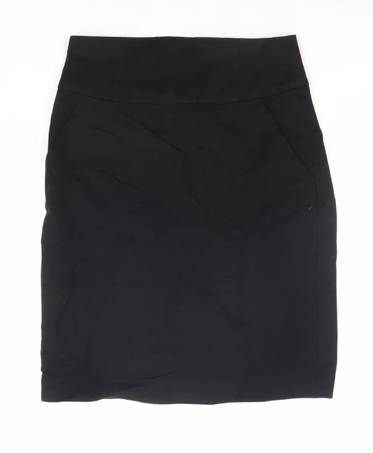 Banana Republic Women’s Black Knee Length Stretch Pencil Skirt Size 6